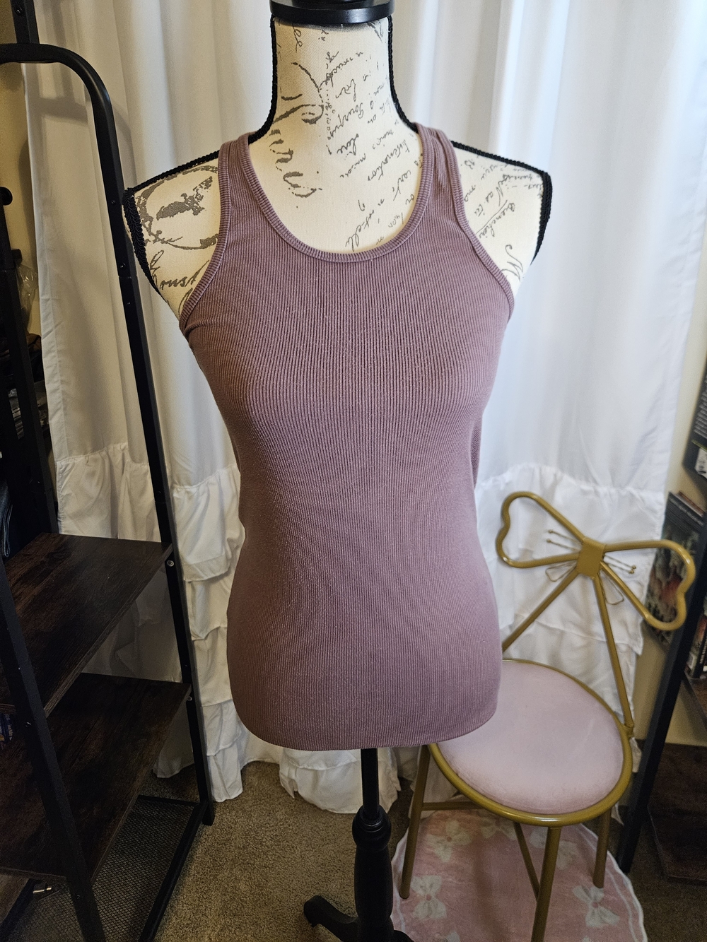 Groceries Ribbed Tencel Tank